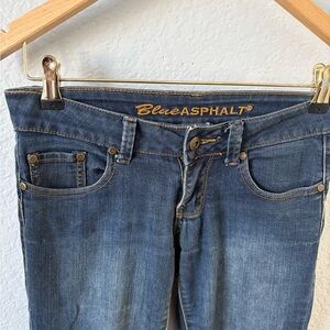 Blue Asphalt Women's Low Rise Skinny Jean